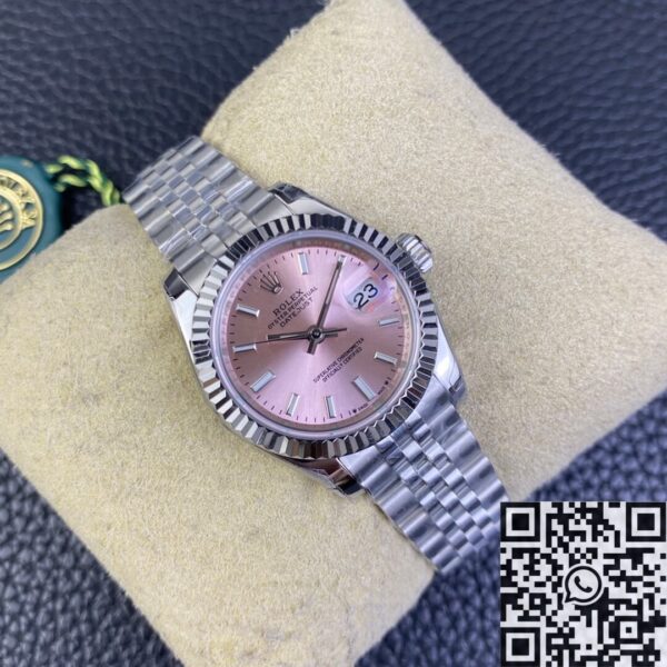 GS Factory Datejust Rolex M279174-0001 Pink Dial 28mm Watch