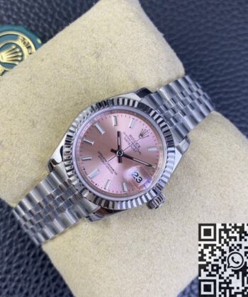 GS Factory Datejust Rolex M279174-0001 Pink Dial 28mm Watch