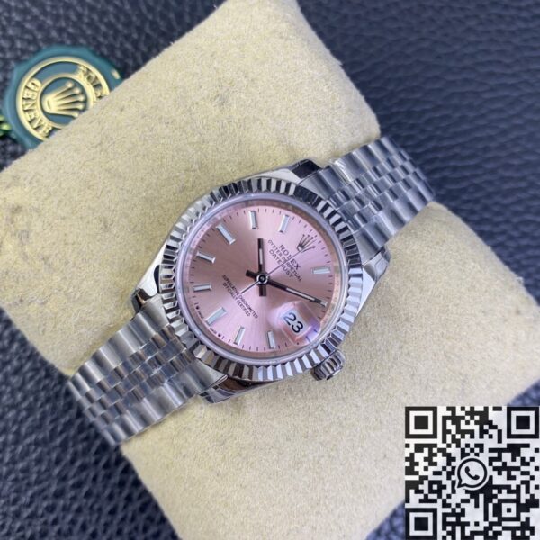 GS Factory Datejust Rolex M279174-0001 Pink Dial 28mm Watch
