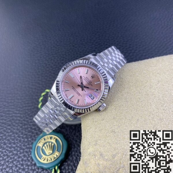GS Factory Datejust Rolex M279174-0001 Pink Dial 28mm Watch