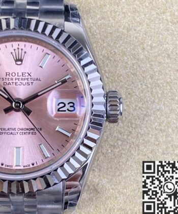 GS Factory Datejust Rolex M279174-0001 Pink Dial 28mm Watch