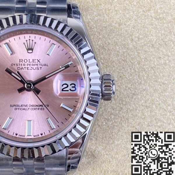 GS Factory Datejust Rolex M279174-0001 Pink Dial 28mm Watch