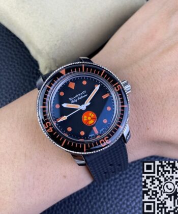 Blancpain Fifty Fathoms 5008E-1130-B64A Size 40.3mm Watch
