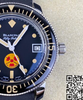 Blancpain Fifty Fathoms Watches 5008D-1130-B64A Size 40.3mm