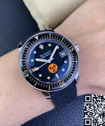 Blancpain Fifty Fathoms Watches 5008D-1130-B64A Size 40.3mm