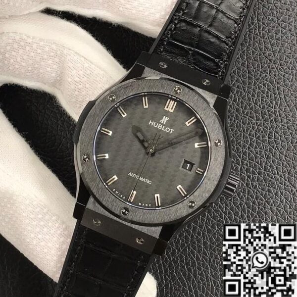 GS Factory Hublot Watch Classic Fusion 542.CM.1770.RX Black