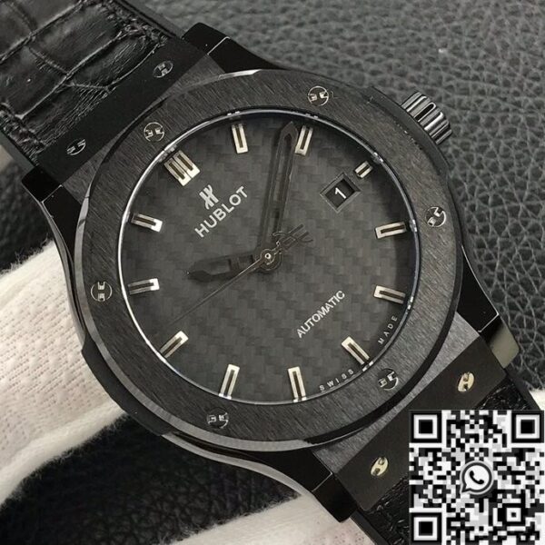 GS Factory Hublot Watch Classic Fusion 542.CM.1770.RX Black
