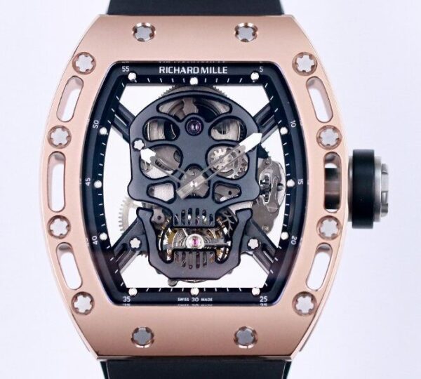 Richard Mille RM052 Watches Rose Gold Case JB Factory