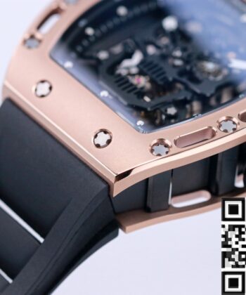 Richard Mille RM052 Watches Rose Gold Case JB Factory