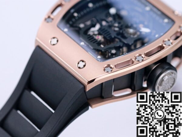 Richard Mille RM052 Watches Rose Gold Case JB Factory