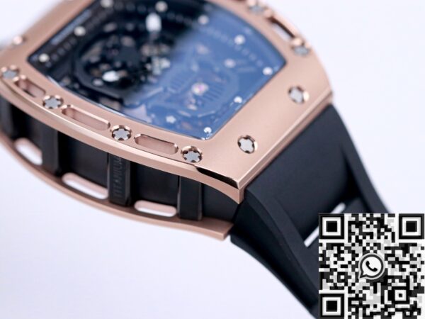 Richard Mille RM052 Watches Rose Gold Case JB Factory