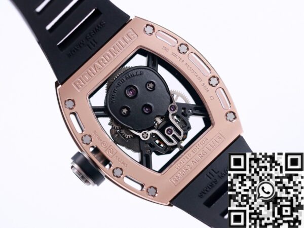 Richard Mille RM052 Watches Rose Gold Case JB Factory