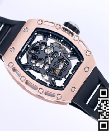 Richard Mille RM052 Watches Rose Gold Case JB Factory