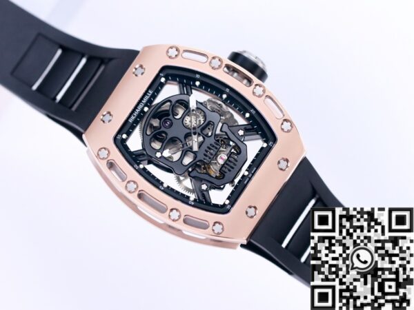 Richard Mille RM052 Watches Rose Gold Case JB Factory