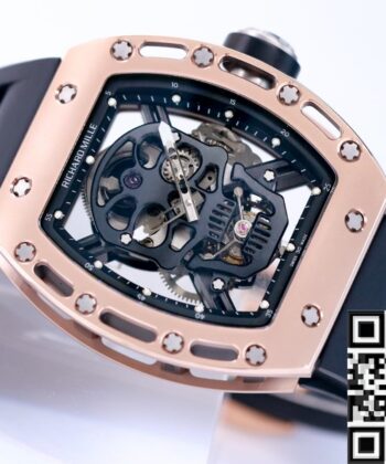 Richard Mille RM052 Watches Rose Gold Case JB Factory