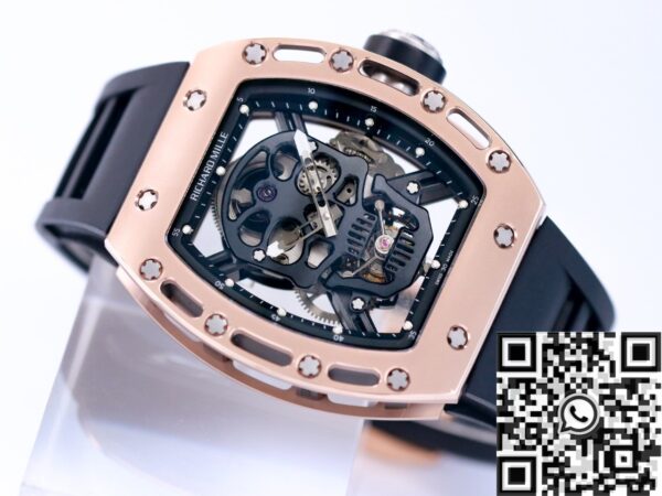 Richard Mille RM052 Watches Rose Gold Case JB Factory