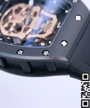JB Factory Richard Mille RM052 Rose Gold Skull Watch