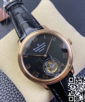 Blancpain Villeret Watch 00232 White Dial Size 45mm JB Factory