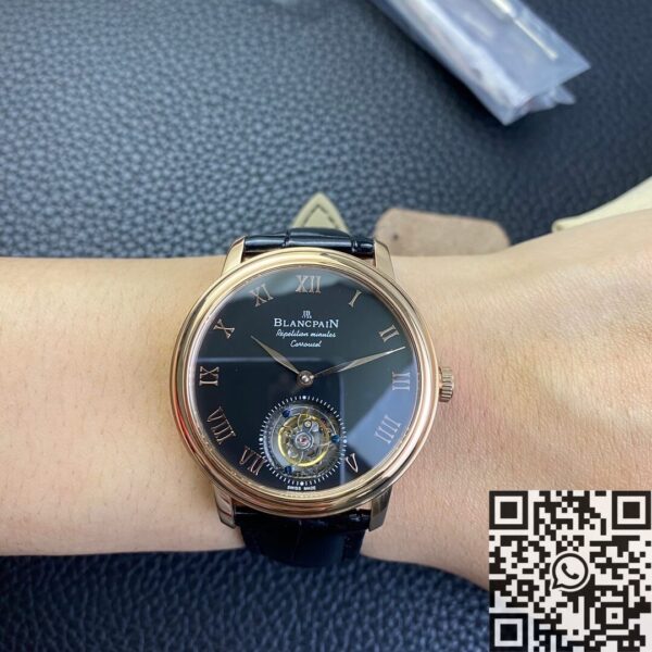 Blancpain Villeret Watch 00232 White Dial Size 45mm JB Factory