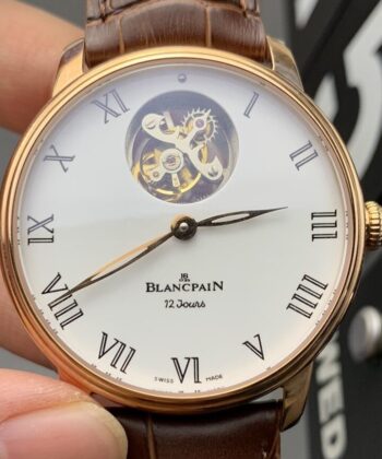 JB Factory Blancpain Villeret 66240-3631-55B White Dial 42mm