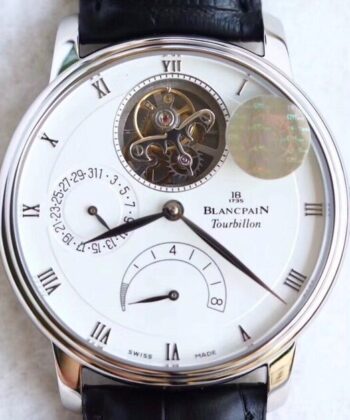 JB Factory Villeret Watch Blancpain 6025-1542-55B White 42.5mm