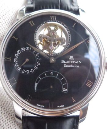 JB Factory Blancpain Watch Villeret 6025 Black Dial Size 42.5mm