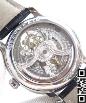 JB Factory Blancpain Watch Villeret 6025 Black Dial Size 42.5mm
