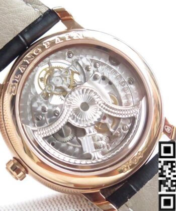 Blancpain Villeret Replica 6025 Tourbillon Size 42.5mm JB Factory