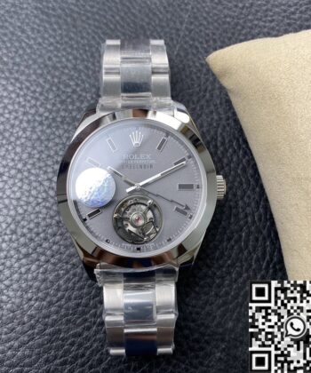 JB Factory Rolex Milgauss Label Noir M116400 Tourbillon Watch