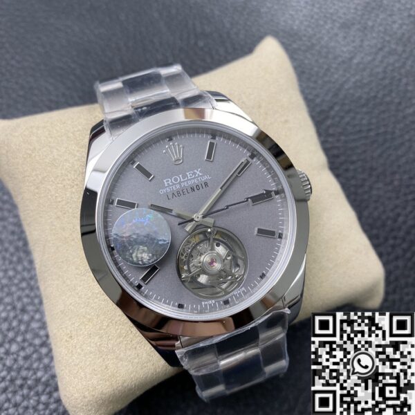 JB Factory Rolex Milgauss Label Noir M116400 Tourbillon Watch