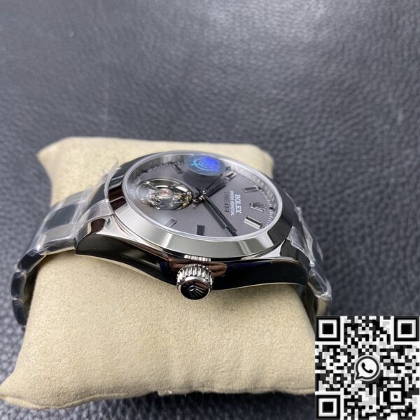 JB Factory Rolex Milgauss Label Noir M116400 Tourbillon Watch