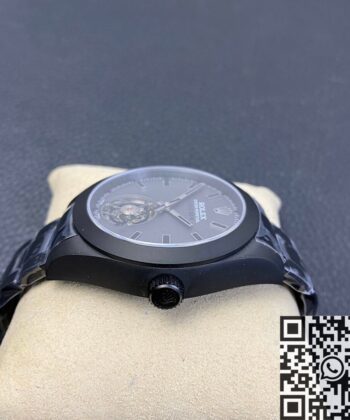 JB Factory Milgauss Watch Rolex Label Noir M116400 Tourbillon