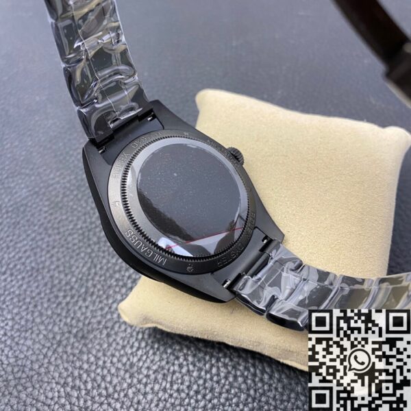 JB Factory Milgauss Watch Rolex Label Noir M116400 Tourbillon