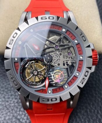 JB Factory Roger Dubuis Excalibur RDDBEX0572 Tourbillon Red