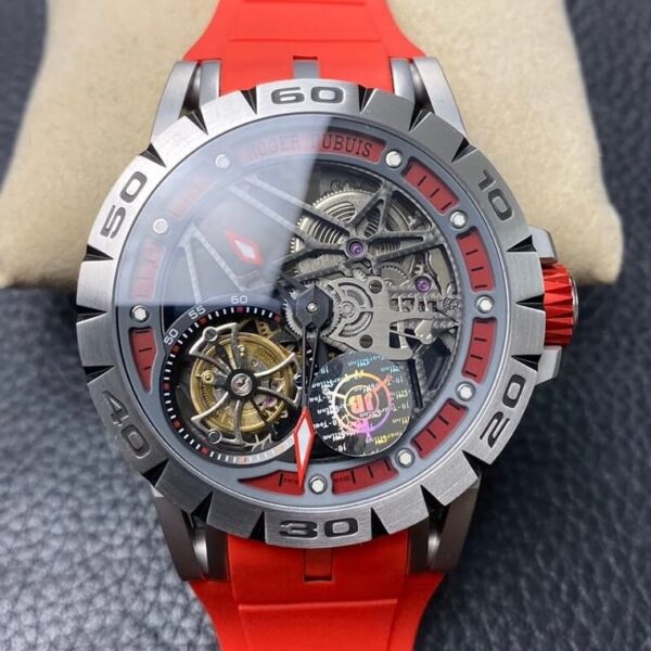 JB Factory Roger Dubuis Excalibur RDDBEX0572 Tourbillon Red