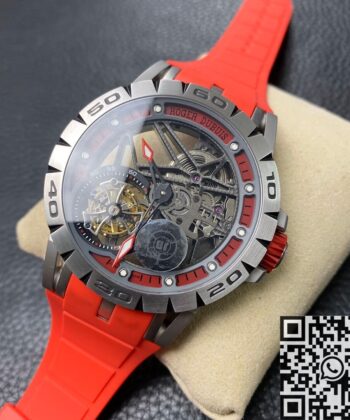JB Factory Roger Dubuis Excalibur RDDBEX0572 Tourbillon Red