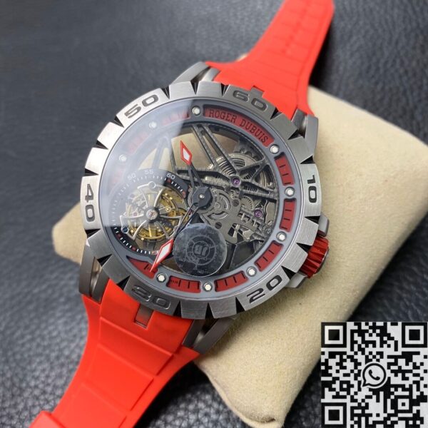 JB Factory Roger Dubuis Excalibur RDDBEX0572 Tourbillon Red