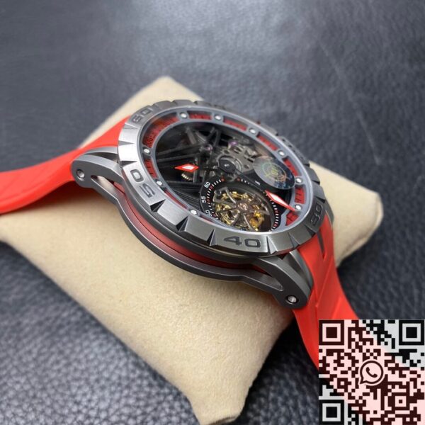 JB Factory Roger Dubuis Excalibur RDDBEX0572 Tourbillon Red