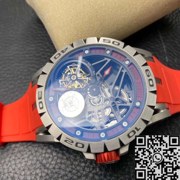 JB Factory Roger Dubuis Excalibur RDDBEX0572 Tourbillon Red