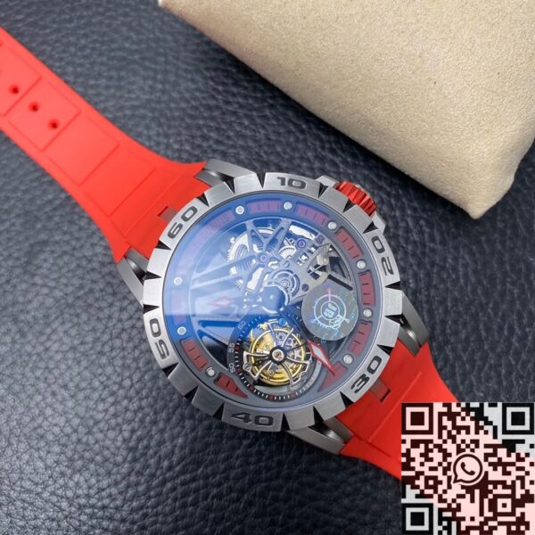 JB Factory Roger Dubuis Excalibur RDDBEX0572 Tourbillon Red