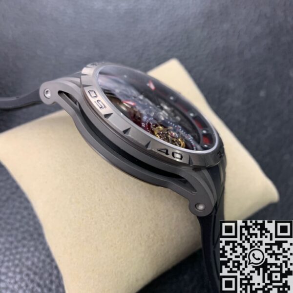 Roger Dubuis Excalibur RDDBEX0622 Tourbillon Red Skeleton Dial
