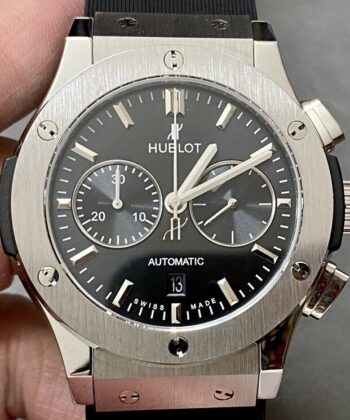 HB Factory Classic Fusion Hublot 521.NX.1171.RX Black Dial