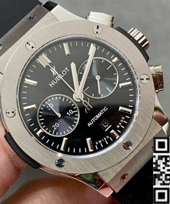 HB Factory Classic Fusion Hublot 521.NX.1171.RX Black Dial