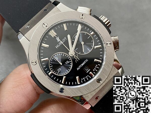 HB Factory Classic Fusion Hublot 521.NX.1171.RX Black Dial