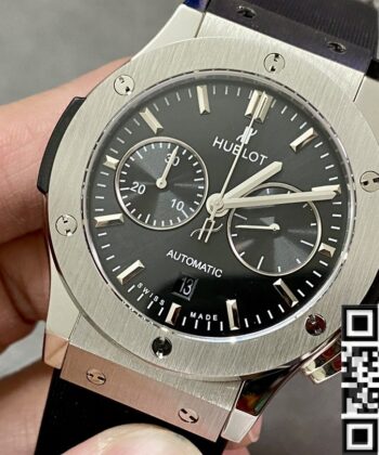 HB Factory Classic Fusion Hublot 521.NX.1171.RX Black Dial