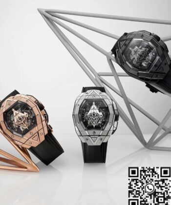 HB Factory Big Bang Hublot Sang Blen III Black Model Watch