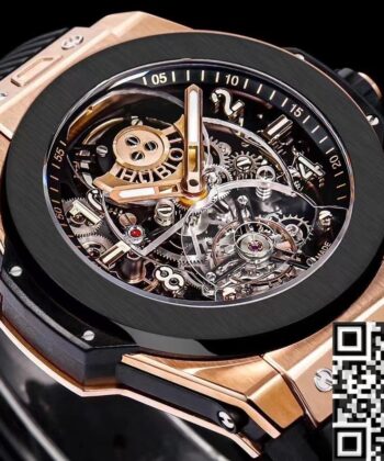 Hublot Watches Big Bang 419 Rose Gold Black Ceramic HB