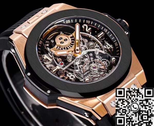 Hublot Watches Big Bang 419 Rose Gold Black Ceramic HB