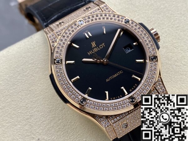Hublot Fusion Classic​ 511.OX.1181.LR.1704 Rose Gold Diamond