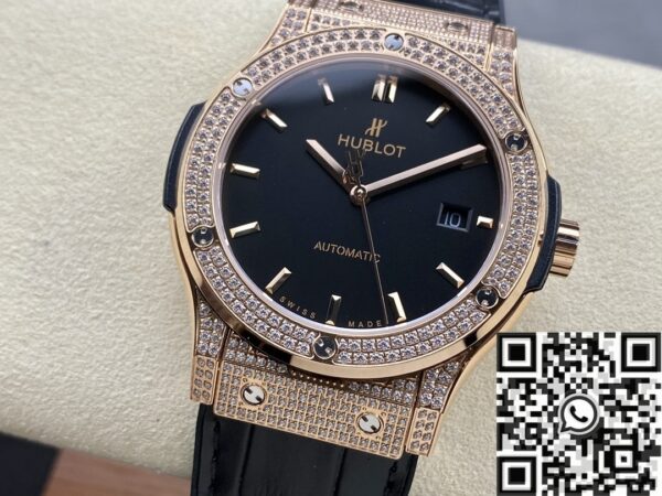 Hublot Fusion Classic​ 511.OX.1181.LR.1704 Rose Gold Diamond